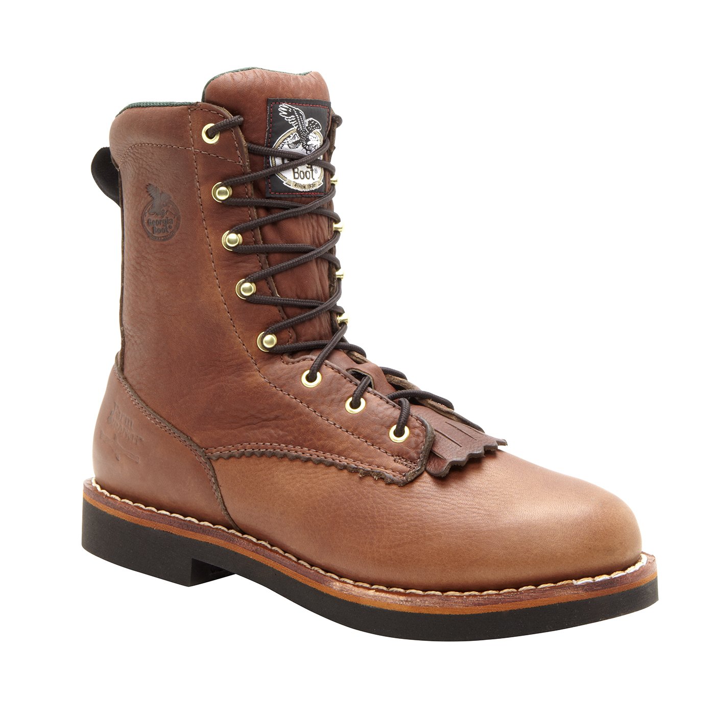 Georgia Boot Men's Farm and Ranch Lacer Work Boots - Image 4