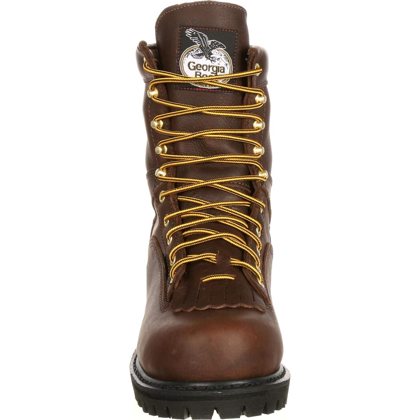 Georgia Boot Men's Lace-to-Toe Steel Toe Waterproof Work Boots - Image 3