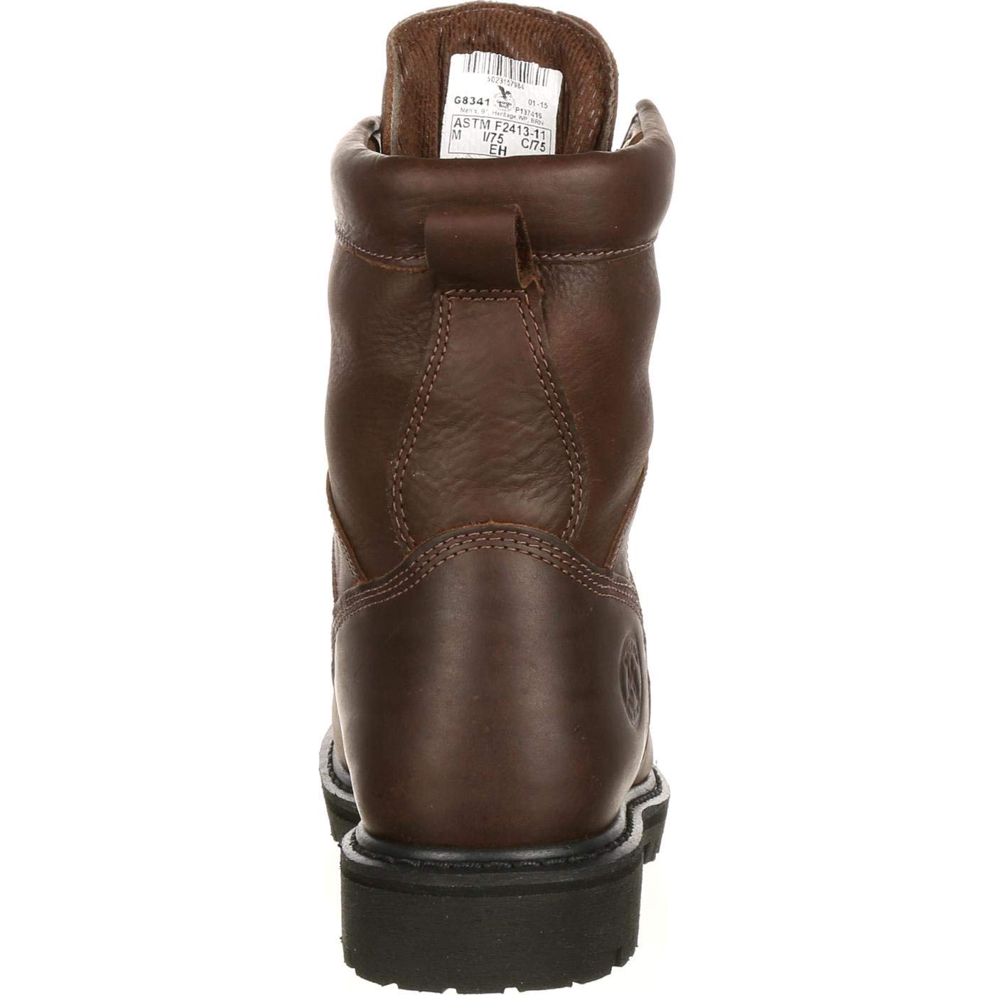 Georgia Boot Men's Lace-to-Toe Steel Toe Waterproof Work Boots - Image 4