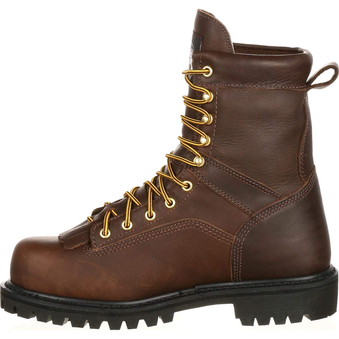 Georgia Boot Men's Lace-to-Toe Steel Toe Waterproof Work Boots - Image 5