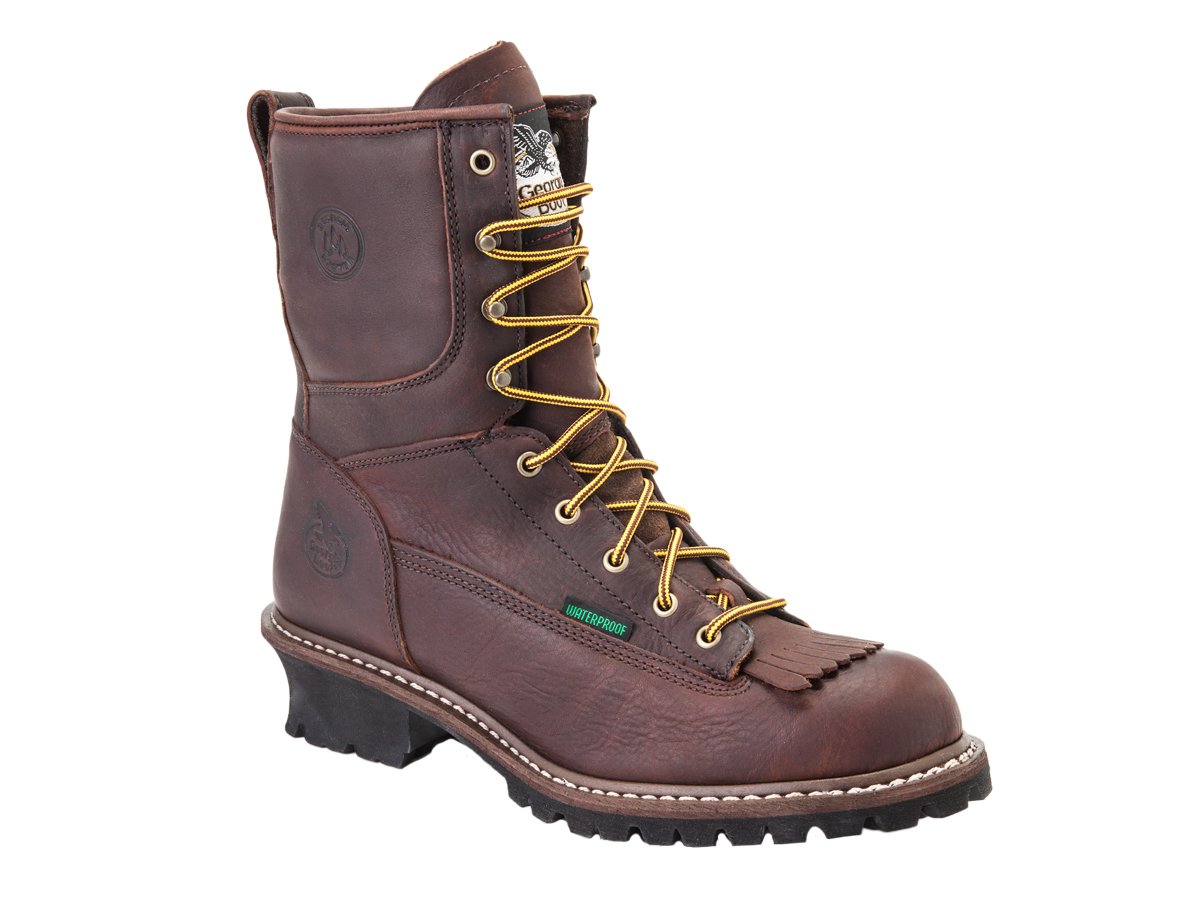 Georgia Boot Men's Waterproof Lace-To-Toe Work Boots