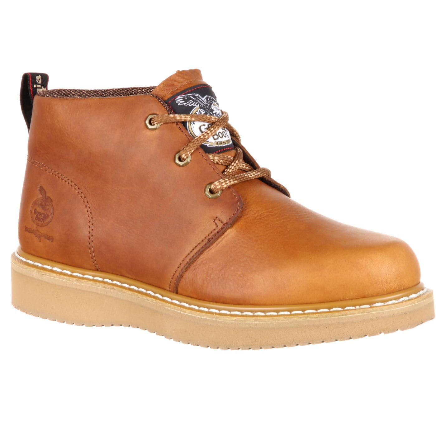 Georgia Boot Men's Wedge Chukka Work Boots - Image 8