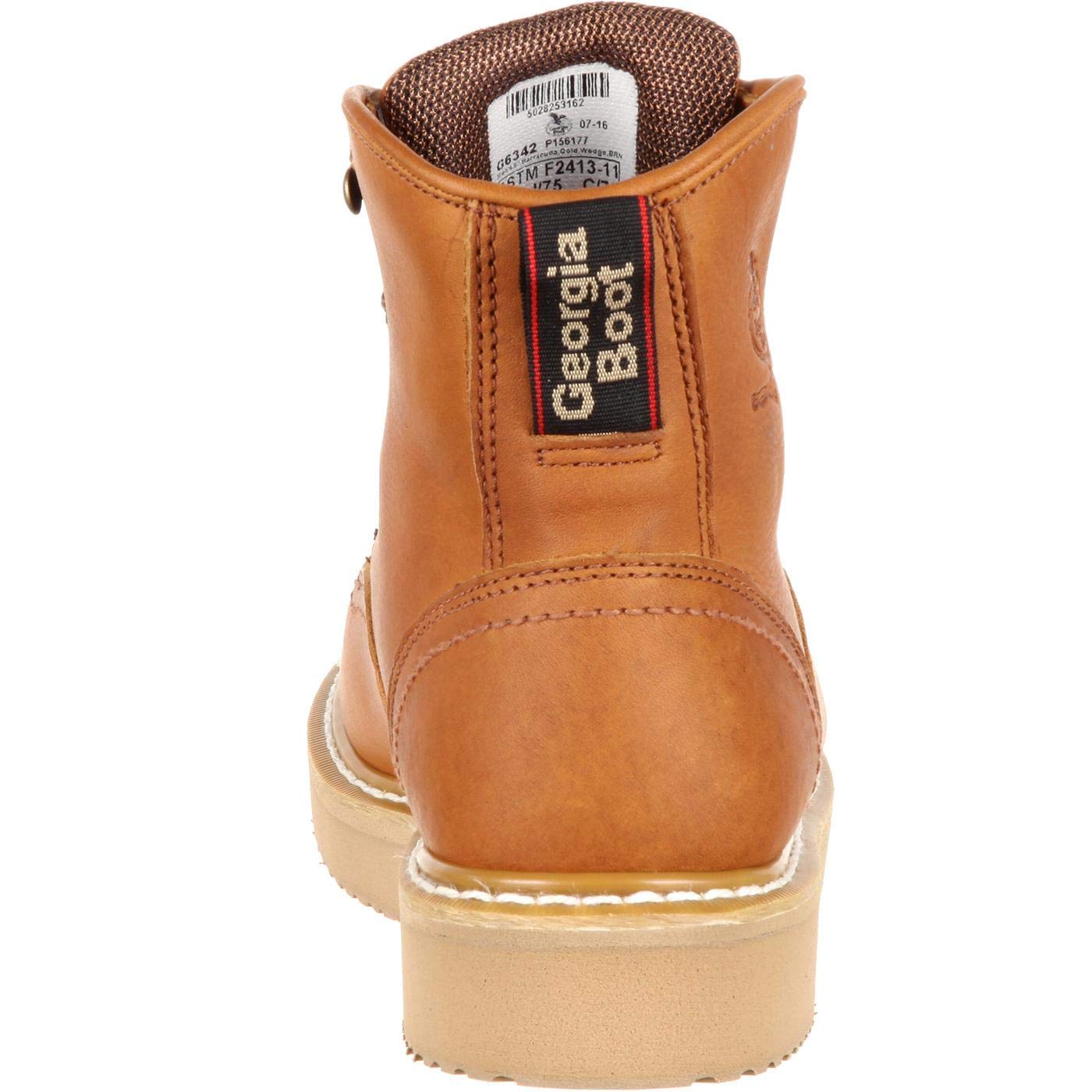 Georgia Boot Men's Wedge Steel Toe Work Boots - Image 4