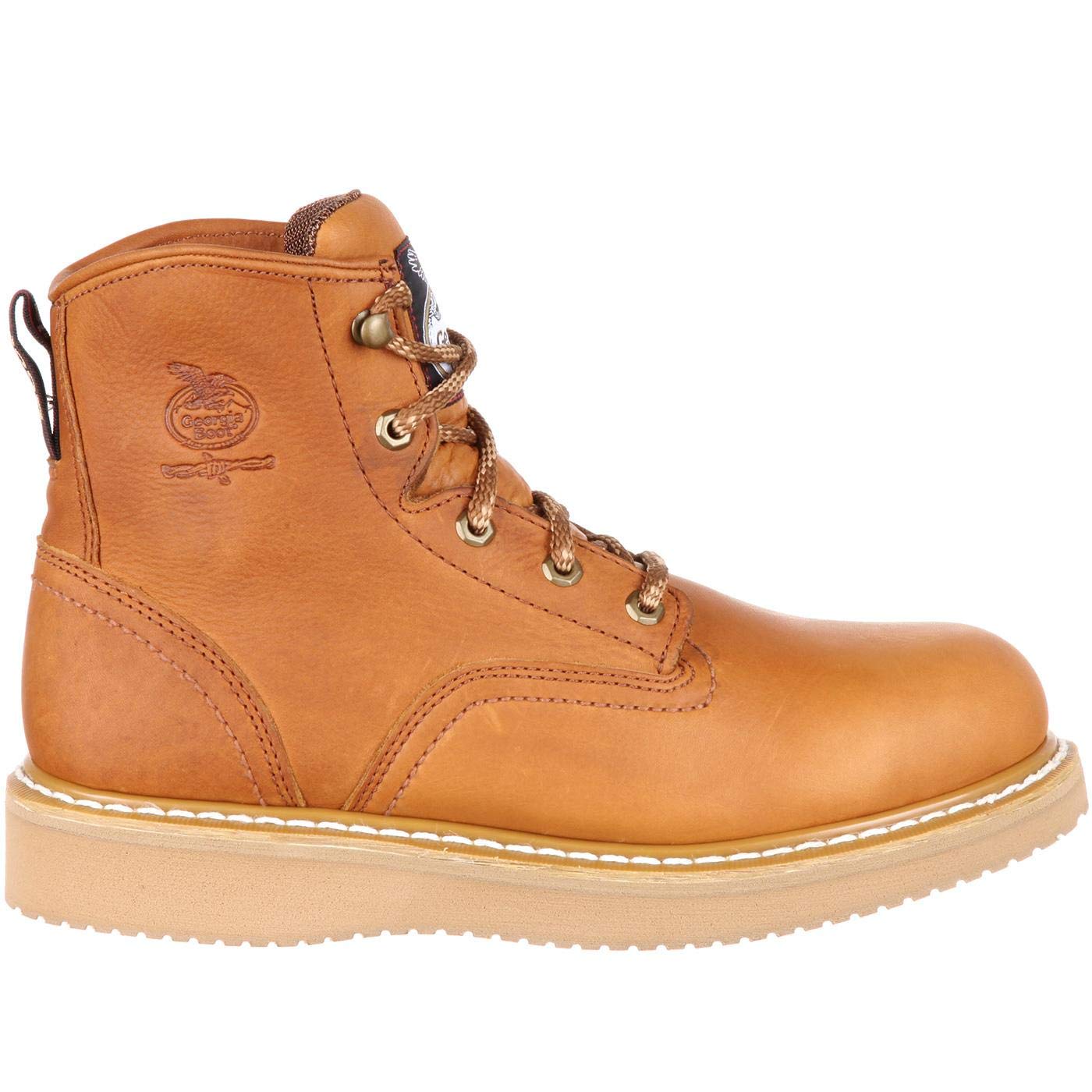 Georgia Boot Men's Wedge Steel Toe Work Boots - Image 7